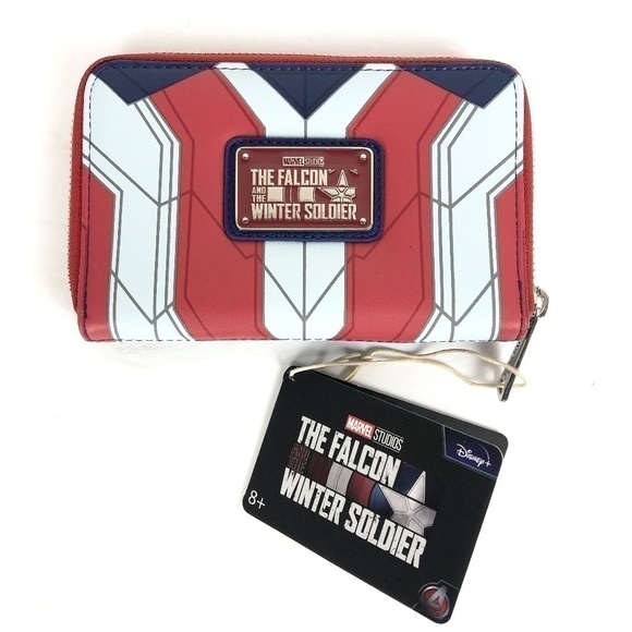 NWT Loungefly Marvel The Falcon and the Winter Soldier Wallet - Picture 2 of 4
